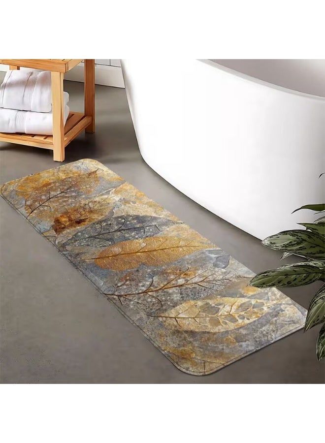 سجادة طويلة للممرات الداخلي  و الخارجي مستطيلة سمك 0.25 سم ضهر دوتس مانع الانزلاق سهلة التنظيف مثالية لغرفة المعيشة وغرفة الطعام والممرات غرف مشاية - Image 3